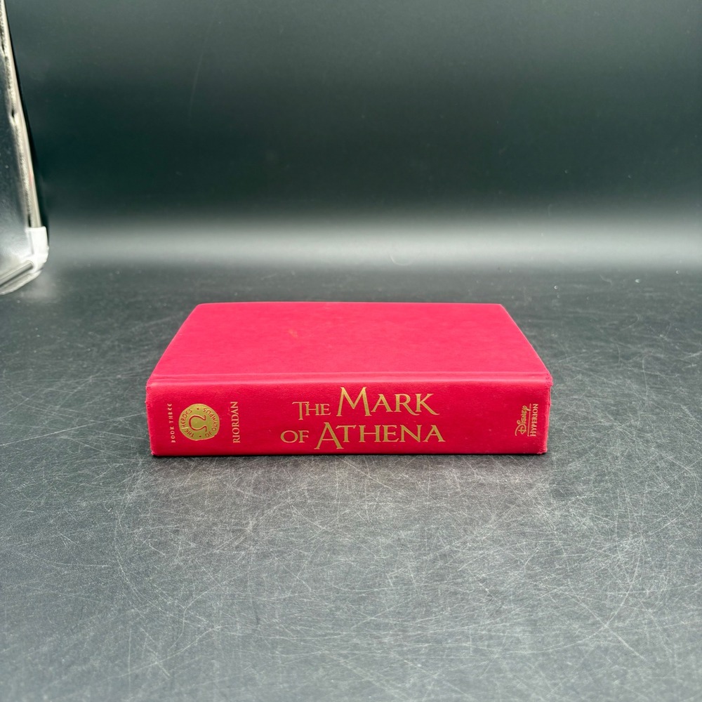 The Mark of Athena Rick Riordan Heroes of Olympus Book 3 First Edition Hardcover